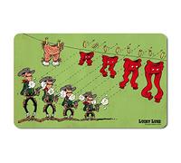 Logoshirt® Lucky Luke I Les frères Dalton I Underpants I Planche à petit-déjeuner I Planche à découper I 23x14cm I Design original sous licence