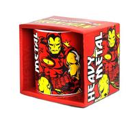Logoshirt Marvel Comics Tasse de café Iron Man avec coffret cadeau