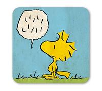 Logoshirt - Peanuts Dessous de Verre - Woodstock sous-Verre - Oiseau - coloré - Design Original sous Licence