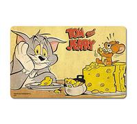 Logoshirt® Tom & Jerry I Fromage I Planche à découper I 23 x 14 cm I Passe au lave-vaisselle et à la chaleur I Design original sous licence