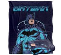 LOGOVISION Batman Bat Tech Plaid Ultra Doux au Toucher Soyeux - 152 x 127 cm