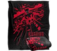 LOGOVISION Batman Beyond At The Controls Plaid Ultra Doux au Toucher Soyeux - 152 x 127 cm