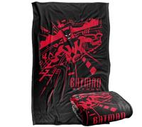 LOGOVISION Batman Beyond At The Controls Plaid Ultra Doux au Toucher Soyeux - 91 x 147 cm
