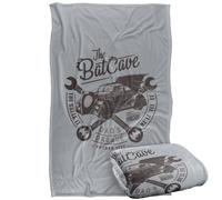 LOGOVISION Batman Father's Day Dad's Garage is The Batcave Plaid Ultra Doux au Toucher Soyeux - 91 x 147 cm