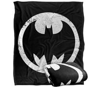 LOGOVISION Batman Frank Miller Bat Signal Plaid Ultra Doux au Toucher Soyeux - 152 x 127 cm
