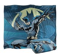 LOGOVISION Batman Heed The Call Plaid Ultra Doux au Toucher Soyeux - 152 x 127 cm