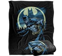 LOGOVISION Batman Heed The Call Plaid Ultra Doux au Toucher Soyeux - 152 x 127 cm
