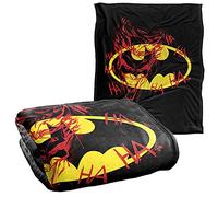 LOGOVISION Batman Joker Graffiti Plaid Ultra Doux au Toucher Soyeux - 152 x 127 cm