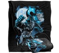 LOGOVISION Batman Moonlight Bat Plaid Ultra Doux au Toucher Soyeux - 152 x 127 cm