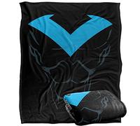 LOGOVISION Batman Nightwing Uniform Plaid Ultra Doux au Toucher Soyeux - 152 x 127 cm