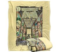 LOGOVISION Batman Rogues Gallery Cover Plaid Ultra Doux au Toucher Soyeux - 152 x 127 cm