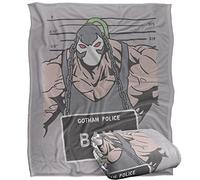 LOGOVISION Batman The Bane Mugshot Plaid Ultra Doux au Toucher Soyeux - 152 x 127 cm