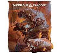LOGOVISION Dungeons & Dragons Player's Handbook Art Plaid Ultra Doux au Toucher Soyeux - 152 x 127 cm