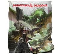 LOGOVISION Dungeons & Dragons Starter Set Art Plaid Ultra Doux au Toucher Soyeux - 152 x 127 cm