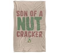 LOGOVISION Elf Buddy Elf 'Son of A Nut Cracker' Plaid Ultra Doux au Toucher Soyeux - 91 x 147 cm