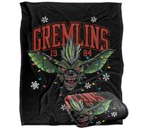 LOGOVISION Gremlins Christmas Lights 1984 Plaid Ultra Doux au Toucher Soyeux - 152 x 127 cm