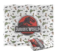 LOGOVISION Jurassic World Fallen Kingdom Dino Sketch Pattern Plaid Ultra Doux au Toucher Soyeux - 152 x 127 cm