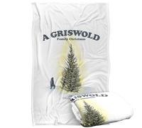LOGOVISION National Lampoon's Christmas Vacation Clark Griswold Family Christmas Tree Plaid Ultra Doux au Toucher Soyeux - 91 x 147 cm