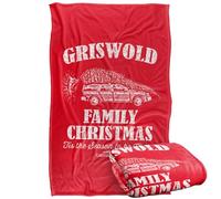 LOGOVISION National Lampoon's Christmas Vacation Griswold Car Plaid Ultra Doux au Toucher Soyeux - 91 x 147 cm