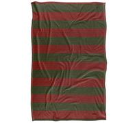 LOGOVISION Nightmare on Elm Street Freddy Sweater Pattern Plaid Ultra Doux au Toucher Soyeux - 91 x 147 cm