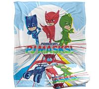 LOGOVISION PJ Masks Power Up Group Plaid Ultra Doux au Toucher Soyeux - 152 x 127 cm