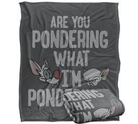 LOGOVISION Rosey and The Brain The I Think So Plaid Ultra Doux au Toucher Soyeux - 152 x 127 cm