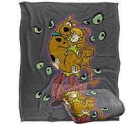 LOGOVISION Scooby Doo! Being Watched Plaid Ultra Doux au Toucher Soyeux - 152 x 127 cm