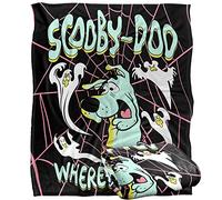 LOGOVISION Scooby Doo! Spooky Ghosts Plaid Ultra Doux au Toucher Soyeux - 152 x 127 cm