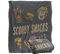 LOGOVISION Scooby Doo! The Munchies Plaid Ultra Doux au Toucher Soyeux - 152 x 127 cm