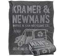 LOGOVISION Seinfeld The Bottle Deposit Plaid Ultra Doux au Toucher Soyeux - 152 x 127 cm