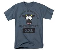 LOGOVISION South Park Cows Unisex T Shirt, Slate, Ardoise, XL Mixte