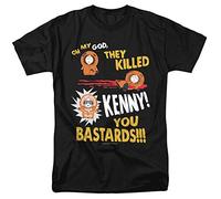 LOGOVISION South Park Dead Kenny Unisex T Shirt, Black, Noir, S Mixte