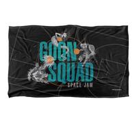LOGOVISION Space Jam 2 Goon Squad Court Plaid Ultra Doux au Toucher Soyeux - 91 x 147 cm