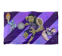 LOGOVISION Space Jam 2 Goon Squad Panels Plaid Ultra Doux au Toucher Soyeux - 91 x 147 cm
