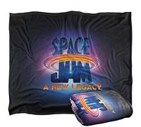 LOGOVISION Space Jam 2 Space Jam Movie Logo Plaid Ultra Doux au Toucher Soyeux - 152 x 127 cm
