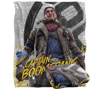 LOGOVISION Suicide Squad: Kill The Justice League Captain Boomerang Plaid Ultra Doux au Toucher Soyeux - 152 x 127 cm
