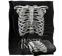 LOGOVISION Supernatural Hunter Inside Plaid Ultra Doux au Toucher Soyeux - 152 x 127 cm