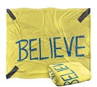 LOGOVISION Ted Lasso Believe Poster Plaid Ultra Doux au Toucher Soyeux - 152 x 127 cm