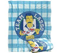 LOGOVISION Ted Lasso Team Lasso Plaid Ultra Doux au Toucher Soyeux - 152 x 127 cm