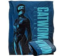 LOGOVISION The Batman (2022) Catwoman Plaid Ultra Doux au Toucher Soyeux - 152 x 127 cm