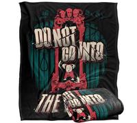 LOGOVISION The Conjuring Last Rites Don't Go Into The Attic Plaid Ultra Doux au Toucher Soyeux - 152 x 127 cm