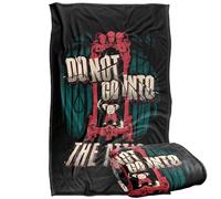 LOGOVISION The Conjuring Last Rites Don't Go Into The Attic Plaid Ultra Doux au Toucher Soyeux - 91 x 147 cm