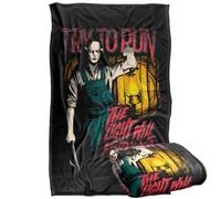 LOGOVISION The Conjuring Last Rites Try to Run Plaid Ultra Doux au Toucher Soyeux - 91 x 147 cm