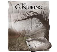 LOGOVISION The Conjuring Poster Plaid Ultra Doux au Toucher Soyeux - 152 x 127 cm
