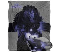 LOGOVISION The Exorcist Regan Collage Poster Plaid Ultra Doux au Toucher Soyeux - 152 x 127 cm