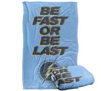 LOGOVISION The Flash Father's Day The Flash Be Fast Or Be Last Plaid Ultra Doux au Toucher Soyeux - 91 x 147 cm