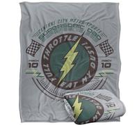 LOGOVISION The Flash Father's Day The Flash Supersonic Dad Plaid Ultra Doux au Toucher Soyeux - 152 x 127 cm