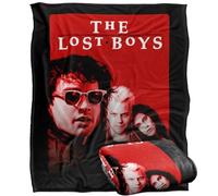 LOGOVISION The Lost Boys Michael David Star Plaid Ultra Doux au Toucher Soyeux - 152 x 127 cm