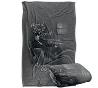 LOGOVISION Vampire Diaries Be Yourself Plaid Ultra Doux au Toucher Soyeux - 91 x 147 cm