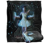 LOGOVISION Vampire Diaries Damon (Somerhalder), Elena (Dobrev), Stefan (Wesley) Couverture Soyeuse Super Douce au Toucher 152 x 127 cm